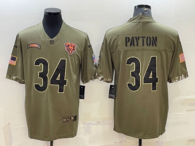 Men Chicago Bears #34 Payton Green 2022 Vapor Untouchable Limited Nike NFL Jersey->oakland raiders->NFL Jersey